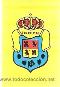 Colecionismo Calend&aacute;rios: CALENDARIO 1973 ESCUDO U.D. LAS PALMAS