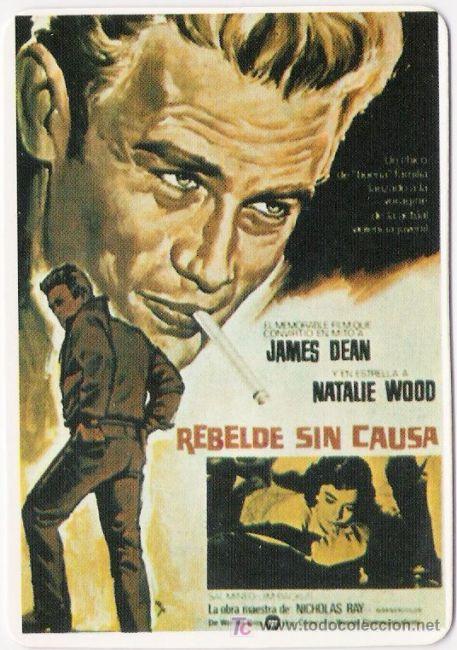 Coleccionismo Calendarios: CALENDARIO. REBELDE SIN CAUSA. JAMES DEAN. NATALIE WOOD. 1987. MP 79.