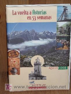 Collezionismo Calendari: Agenda personal 1998 (La vuelta a Asturias en 53 semanas)
