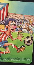 Coleccionismo calendarios: calendario f&uacute;tbol - At. Madrid 2001