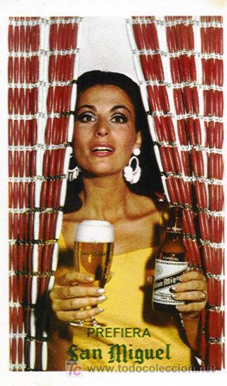 Coleccionismo Calendarios: Calendario Fournier de Cerveza San Miguel. A&ntilde;o 1968.