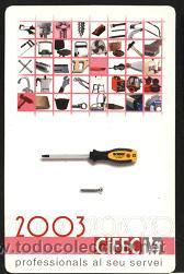 Coleccionismo calendarios: calendario publicitario 2003 ( en catal&aacute;n )
