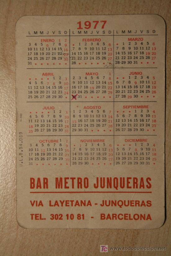 Coleccionismo calendarios: CALENDARIO DE MONTSERRAT 1977 - Foto 2