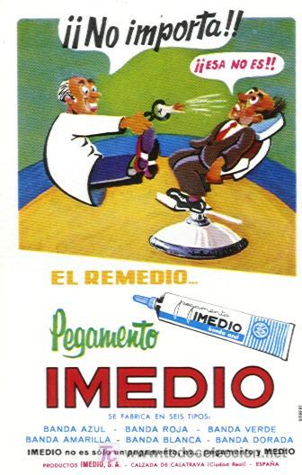 Collezionismo Calendari: Calendario Fournier de Pegamento Imedio. A&ntilde;o 1977. (HF3)