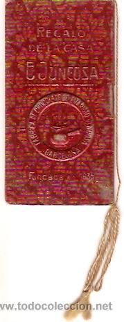Coleccionismo calendarios: CALENDARIO 1913 CHOCOLATES E. JUNCOSA - Foto 2
