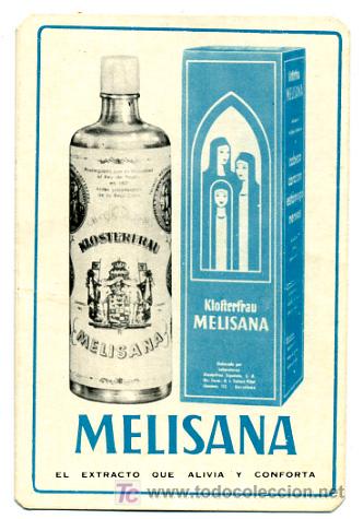 Colecionismo Calend&aacute;rios: CALENDARIO  PUBLICIDAD AGUA MELISANA ,FARMACIA , 1967 , CAL1519