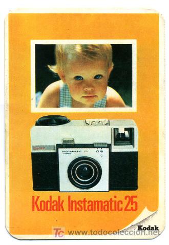 Colecionismo Calend&aacute;rios: CALENDARIO PUBLICIDAD KODAK INSTAMATIC 25 , 1968 ,CAL1590