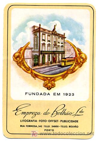 Colecionismo Calend&aacute;rios: CALENDARIO PUBLICIDAD EMPRESA BOLHAO, PORTUGAL  , 1979 ,CAL1595