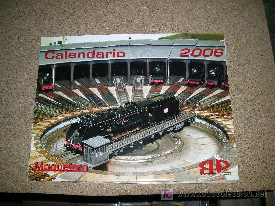 Coleccionismo calendarios: Calendarios MAQUETREN - Foto 4