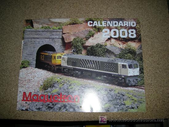 Coleccionismo calendarios: Calendarios MAQUETREN - Foto 6