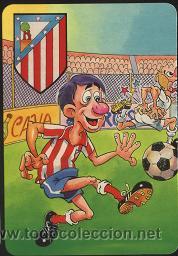 Coleccionismo calendarios: calendario tema f&uacute;tbol - At. Madrid 2000