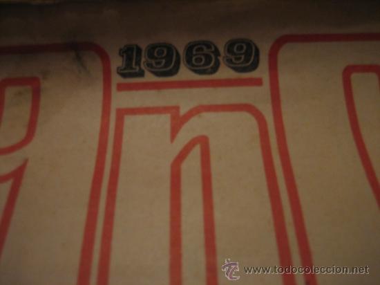 Coleccionismo calendarios: CALENDARIO DE 1969 - Foto 2