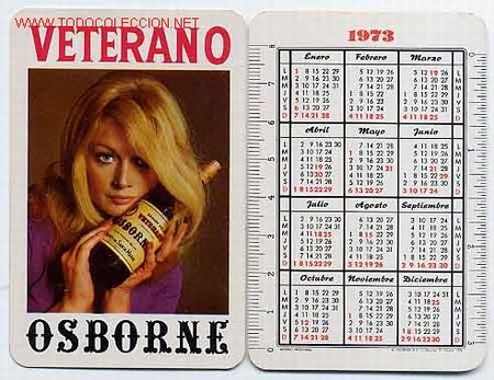 Collezionismo Calendari: CALENDARIO FOURNIER , VETERANO , FOURNIER, 1973 , CAD 138