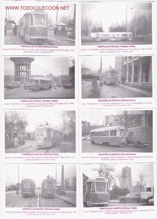 Coleccionismo Calendarios: SERIE COMPLETA DE 8CALENDARIOS DE BOLSILLO DE TRANVIAS DE MADRID, A&Ntilde;O 2005