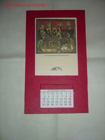 Coleccionismo calendarios: Calendario de pared de la Fundaci&oacute;n Mar&iacute;a Fulmen.