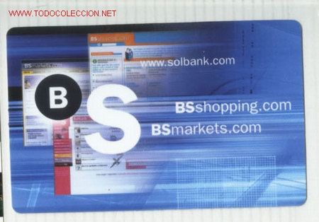 Coleccionismo calendarios: CALENDARIO publicitario tema bancos - Solbank  2001