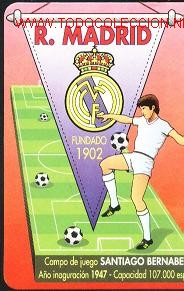 Coleccionismo calendarios: calendario Real Madrid-1998