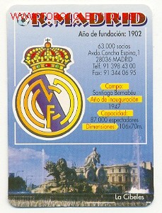 Coleccionismo calendarios: CALENDARIO - REAL MADRID (A&Ntilde;O 2001) - Foto 1