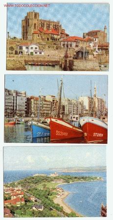 Collectables Calendars: 3 Calendarios vistas de SANTANDER -1975