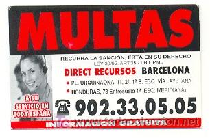 Sammeln von Kalendern: CALENDARIO DE BOLSILLO - A&ntilde;o 2002 - Seguros - Multas