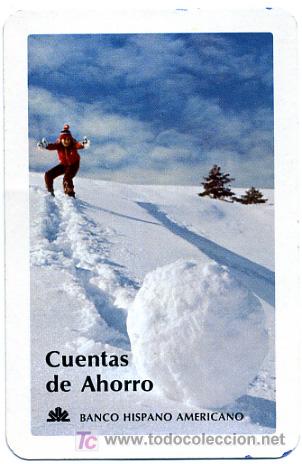 Collectionnisme Calendriers: CALENDARIO FOURNIER , BANCO HISPANO AMERICANO , 1977 , CAL1837
