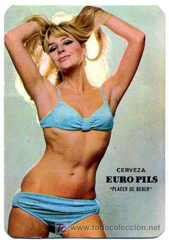 Collezionismo Calendari: CALENDARIO PUBLICIDAD CERVEZA EURO PILS , 1970  , CAL1941