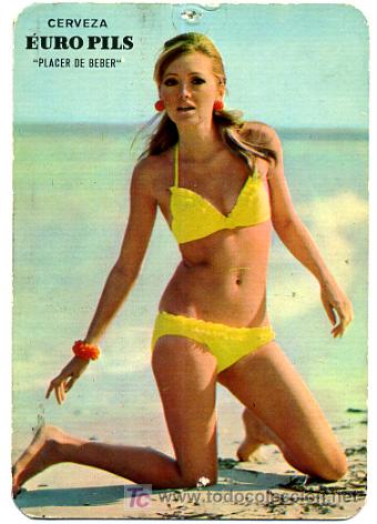 Collectionnisme Calendriers: CALENDARIO PUBLICIDAD CERVEZA EURO PILS , 1970  , CAL1944