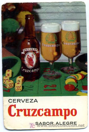 Coleccionismo Calendarios: CALENDARIO PUBLICIDAD CERVEZA CRUZCAMPO , 1967 , CAL1960
