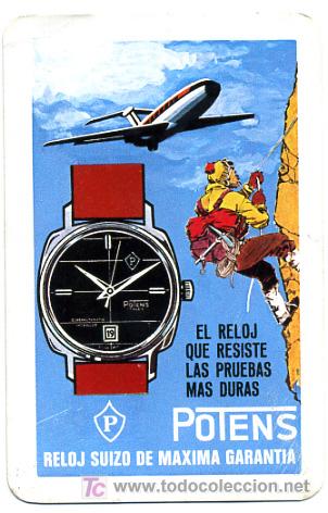 Collectables Calendars: CALENDARIO FOURNIER , RELOJES POTENS ,  1968  ,  CAL1884