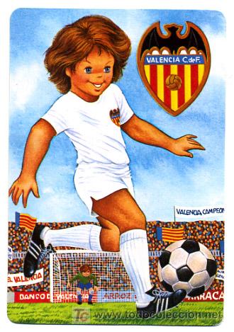Collectionnisme Calendriers: CALENDARIO TEMA FUTBOL , VALENCIA CF  , 1986 , CAL2008