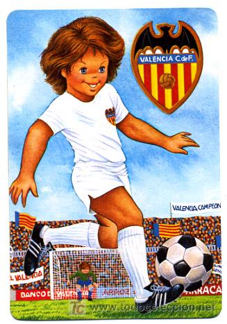 Collectionnisme Calendriers: CALENDARIO TEMA FUTBOL ,  VALENCIA CF   , 1986 , CAL2026