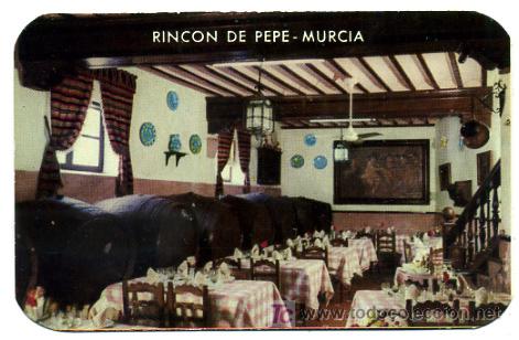Collectionnisme Calendriers: CALENDARIO PUBLICIDAD RINCON DE PEPE , MURCIA   , 1969 , CAL2049