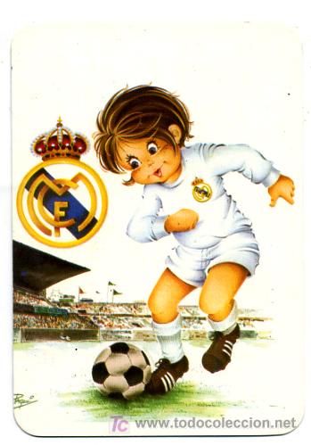 Collectionnisme Calendriers: CALENDARIO TEMA FUTBOL , REAL MADRID CF , 1988  , CAL2054