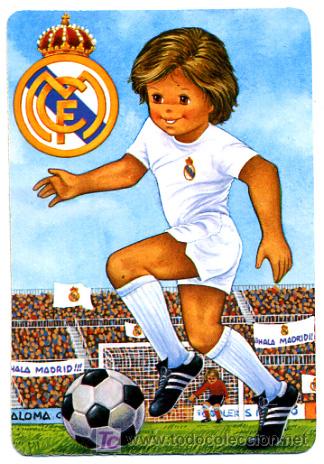 Collectionnisme Calendriers: CALENDARIO TEMA FUTBOL , REAL MADRID CF , 1987  , CAL2055