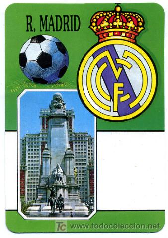 Collectionnisme Calendriers: CALENDARIO TEMA FUTBOL , REAL MADRID CF , 1993  , CAL2056