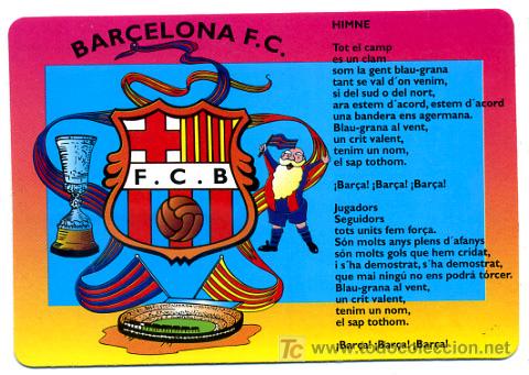 Collectionnisme Calendriers: CALENDARIO TEMA FUTBOL , BARCELONA FC , 1998  , CAL2062