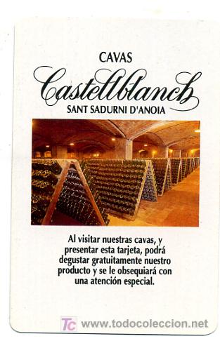 Sammeln von Kalendern: CALENDARIO PUBLICIDAD CAVAS CASTELLBLANCH , COMAS , 1992 , CAL2104