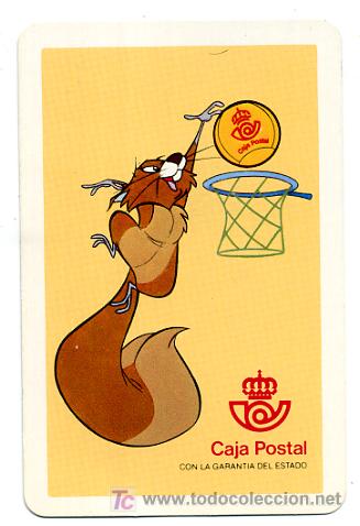 Collectionnisme Calendriers: CALENDARIO FOURNIER ,  CAJA POSTAL, BALONCESTO   , 1985 , CAL2203