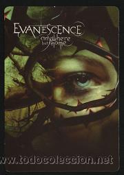 Coleccionismo calendarios: calendario tema cine - Evanescence 2005