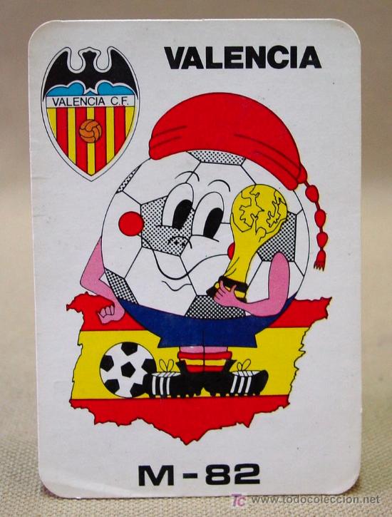 Coleccionismo calendarios: CALENDARIO MUNDIAL 82 VALENCIA  1982
