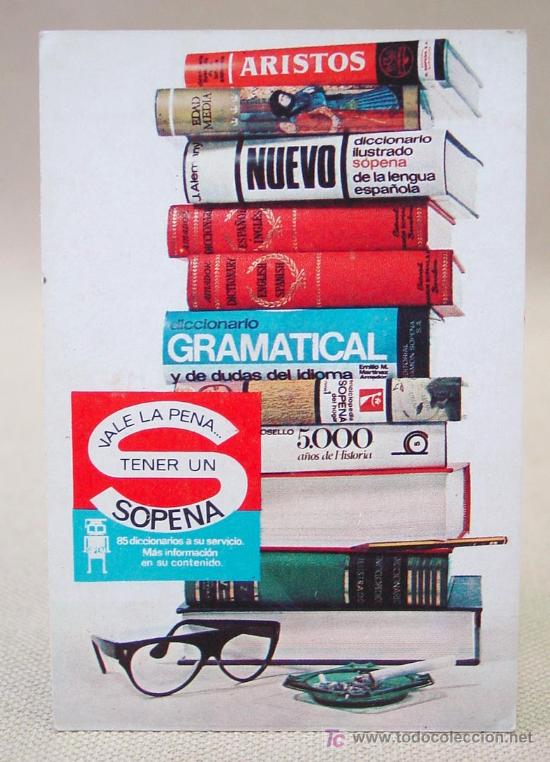 Coleccionismo Calendarios: CALENDARIO EDITORIAL RAMON SOPENA  1969