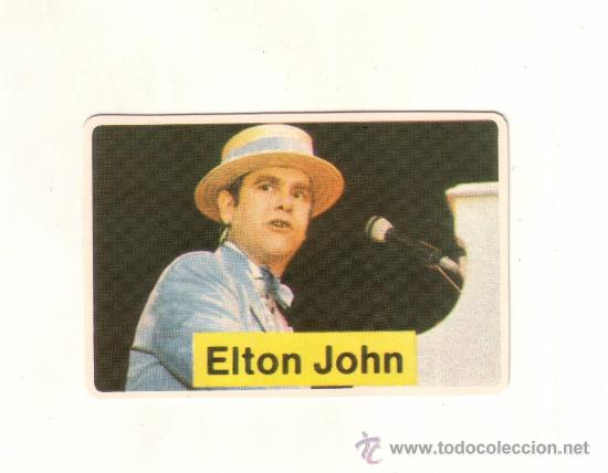 Coleccionismo calendarios: -36471 CALENDARIO CANTANTE ELTON JOHN, A&Ntilde;O 1986, EXTRANJERO