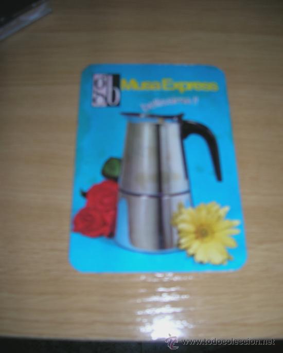 Coleccionismo calendarios: Precioso calendario Cafetera Musa Express, a&ntilde;o 1975.