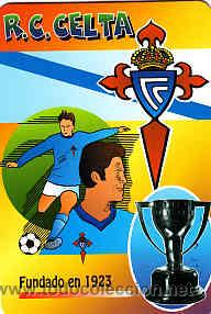 Coleccionismo calendarios: CALENDARIO DE BOLSILLO DEL R.C.CELTA  A&Ntilde;O 2000 - Foto 1