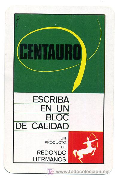 Coleccionismo calendarios: CALENDARIO FOURNIER , CENTAURO ,  1970 , CAL2274
