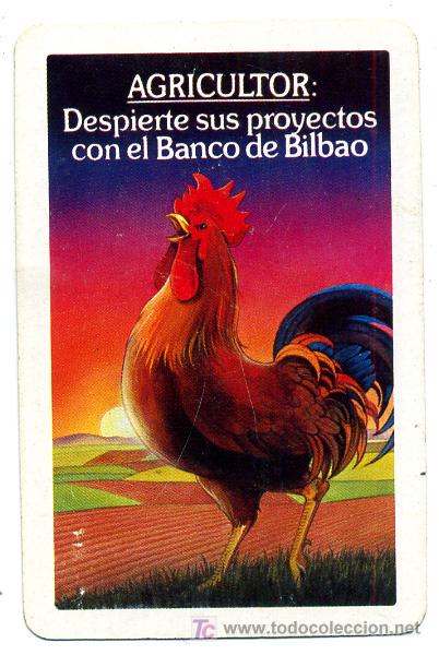 Coleccionismo calendarios: CALENDARIO FOURNIER , BANCO BILBAO , AGRICULTOR ,1980  , CAL2347