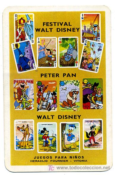 Coleccionismo calendarios: CALENDARIO FOURNIER , JUEGOS PARA NI&Ntilde;OS WALT DISNEY ,1969 HORIZONTAL  , CAL2349
