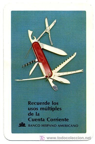 Coleccionismo calendarios: CALENDARIO FOURNIER , BANCO HISPANO AMERICANO , 1977  , CAL2356