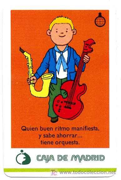 Coleccionismo calendarios: CALENDARIO FOURNIER , CAJA DE MADRID , 1988  , CAL2407
