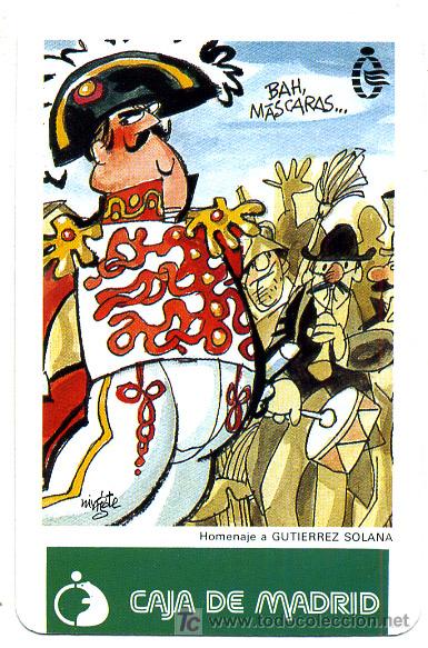 Coleccionismo calendarios: CALENDARIO FOURNIER , CAJA DE MADRID , MINGOTE , 1990  , CAL2408